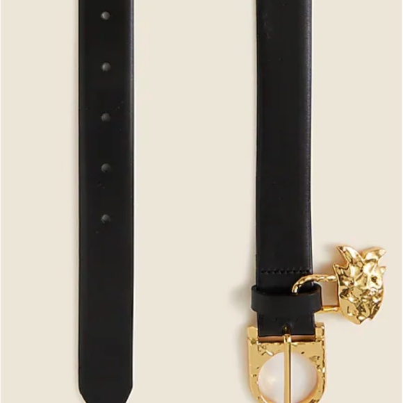 18. Alighieri X J.Crew a life unlocked belt Black Leather $98 NWT XS - Picture 2 of 3